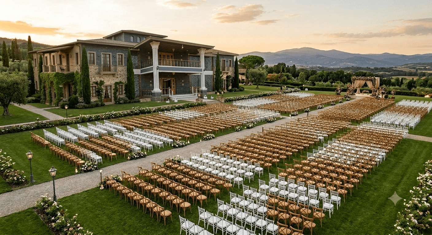 The Grand Manor Wedding lawns